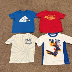 Champion Kids Red Graphic Tee